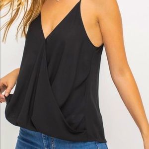 Nordstrom Lush Faux Wrap Top